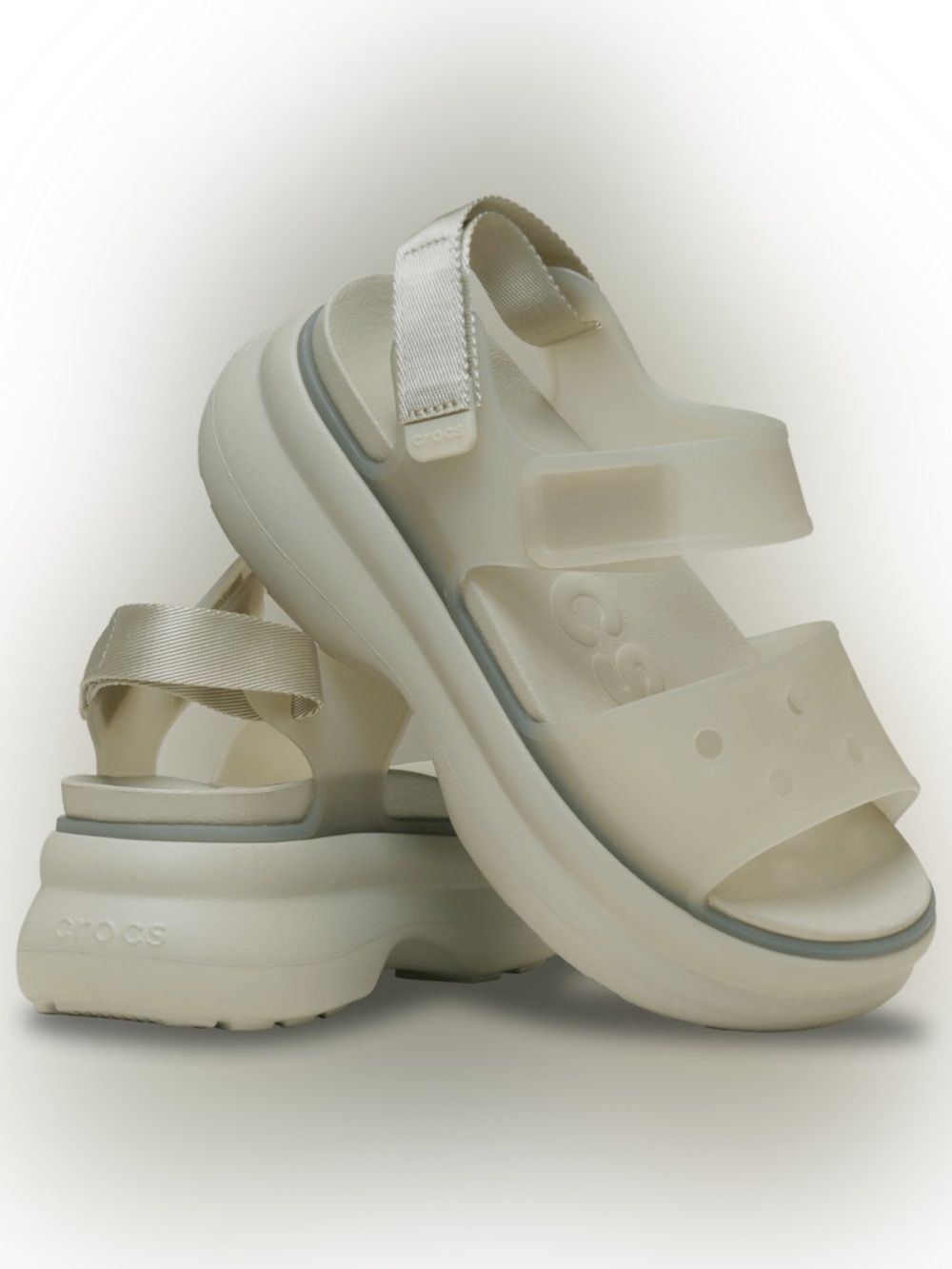 CROCS Soho Y Strap Frosted Sandal